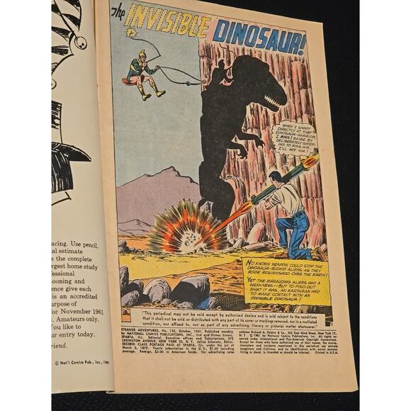 Strange Adventures #133 Oct., 1961. VERY-Good + Looking Issue. - Picture 16 of 16